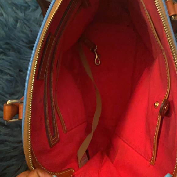 Turquoise dooney  and bourke leather zip zip - Picture 4 of 4